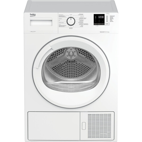 Beko DF8421TX0 - Warmtepompdroger - 8kg - A++ - EcoGentle™ - AquaWave® Tweedehands