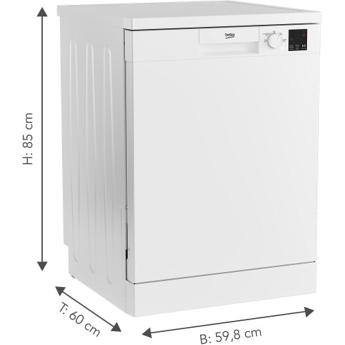 Beko Dfn04321w Vrijstaande Vaatwasser 60cm | Nieuw (outlet)