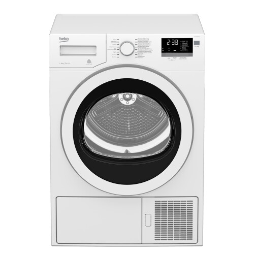 Beko Dh7533rxw - Warmtepompdroger - 7 Kg - Vochtigheidssensor - 65 Db - Energieklasse A+++ | Tweedehands (Refurbished)