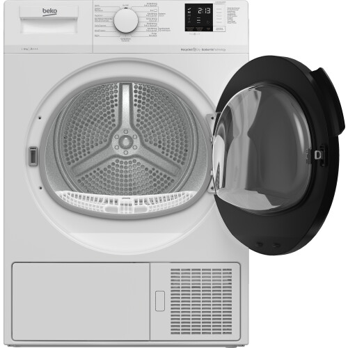 Beko Dh8733ga0mm - Warmtepompdroger - 8 Kg - 64 Db - Energieklasse A+++ - Wit | Tweedehands (Refurbished)