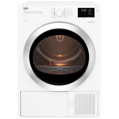 Beko Dhx93460w - Warmtepompdroger - 9 Kg - 65 Db - Energieklasse A++ - Wit | Tweedehands (Refurbished)