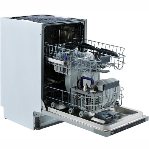 Beko Dis16r10 - Inbouw Vaatwasser - 45 Cm - 10 Couverts - Fast+ & Prosmart Motor - 47 Db - Energieklasse E | Nieuw (outlet)