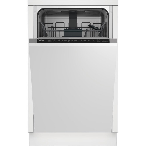 Beko Dis16r10 - Inbouw Vaatwasser - 45 Cm - 10 Couverts - Fast+ & Prosmart Motor - 47 Db - Energieklasse E | Nieuw (outlet)