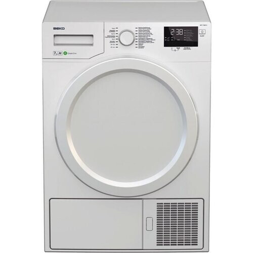 Beko Dpy7404x - Warmtepompdroger - 7 Kg - Energieklasse A+ | Tweedehands (Refurbished) Tweedehands