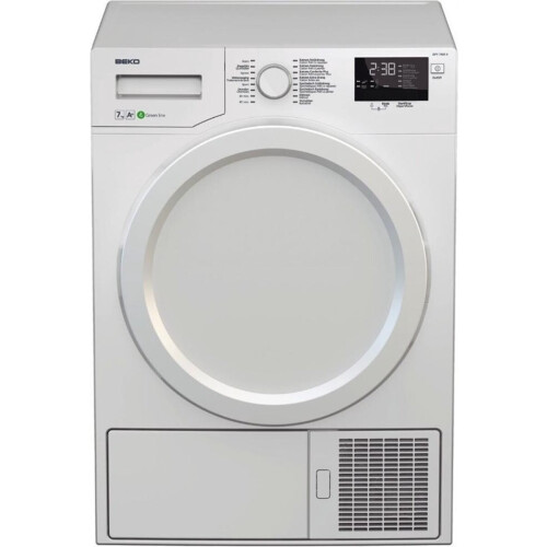 Beko Dpy7404x - Warmtepompdroger - 7 Kg - Energieklasse A+ | Tweedehands (Refurbished)