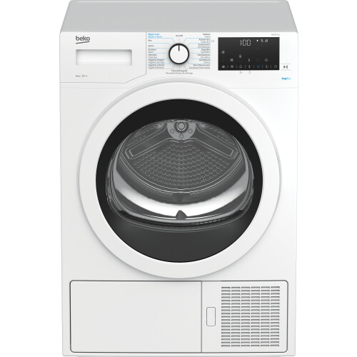 Beko DR8533TX01 - Warmtepompdroger - 8 kg - AquaWave technologie - 15 programma's Tweedehands