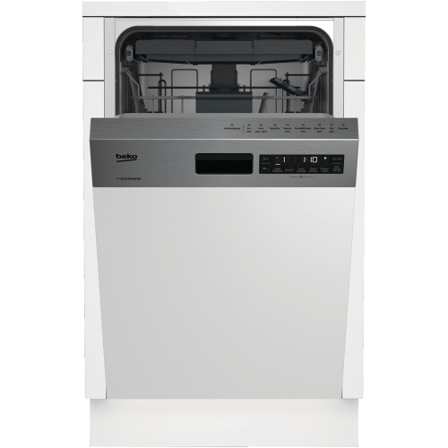 Beko Dss28021x - Half Inbouw Vaatwasser - 45 Cm - 11 Couverts - Besteklade - 46 Db - Energieklasse E | Nieuw (outlet)