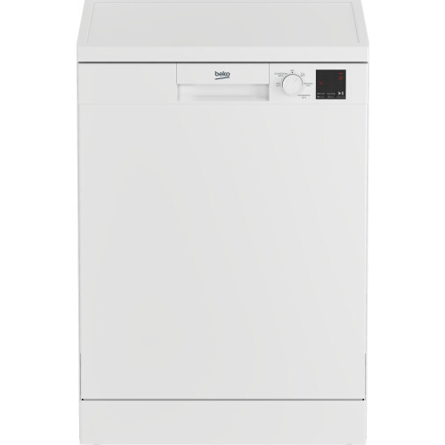 Beko Dvn05c20w - Vrijstaande Vaatwasser - 60 Cm - 13 Couverts - Uitgestelde Start - 49 Db - Energieklasse E | Nieuw (outlet)