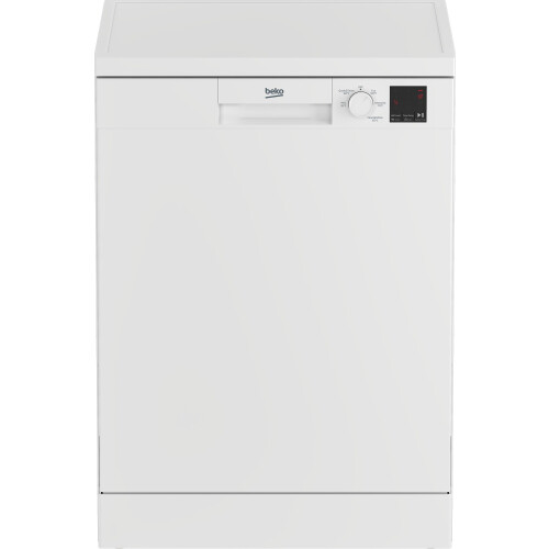 Beko Dvn05c20w - Vrijstaande Vaatwasser - 60 Cm - 13 Couverts - Uitgestelde Start - 49 Db - Energieklasse E | Nieuw (outlet)