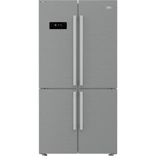 Beko GN1416231JXN - Koel-vriescombinatie - No-frost - Parel Staal Tweedehands