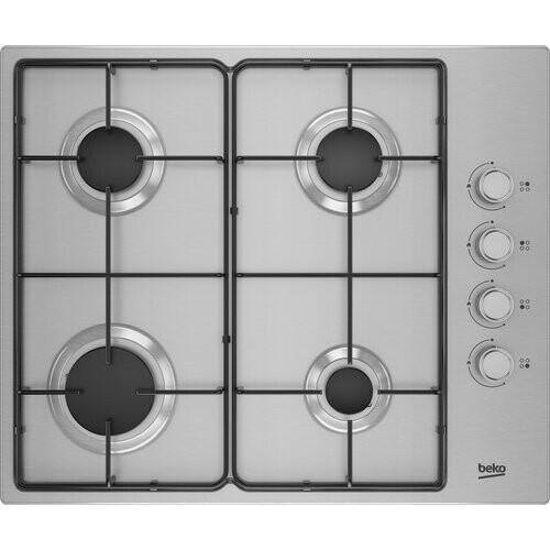 Beko Hbqg223sx Inbouw Gaskookplaat 60cm | Nieuw (outlet) Tweedehands