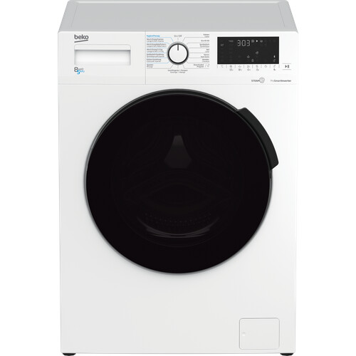 Beko Htv8716xwst Was-droogcombinatie – 8-5 Kg – 1400 Toeren – Steamcure™ – Prosmart Inverter | Nieuw (outlet) Tweedehands