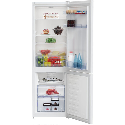 Beko RCHA270K40WN - Koel-vriescombinatie - Omkeerbare deur - 270 l