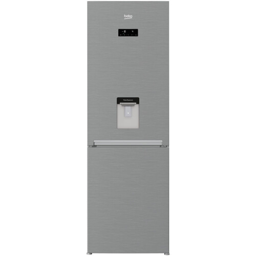 Beko RCNE365E20DZX - Koel-vriescombinatie - RVS - Waterdispenser - A+ energieklasse Tweedehands