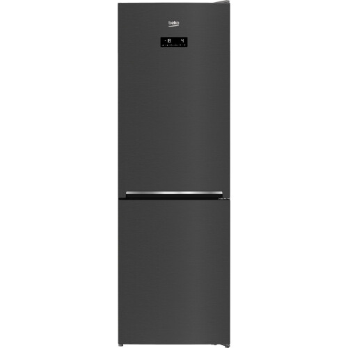 Beko RCNE366E70ZXBRN - Koelkast met Vriezer - EverFresh+® en NeoFrost™ - Roestvrijstaal