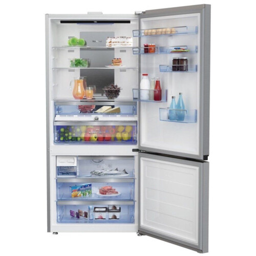 Beko RCNE720E3VZXPN - Koel-vriescombinatie - 402L koelen 160L vriezen - Energieklasse F