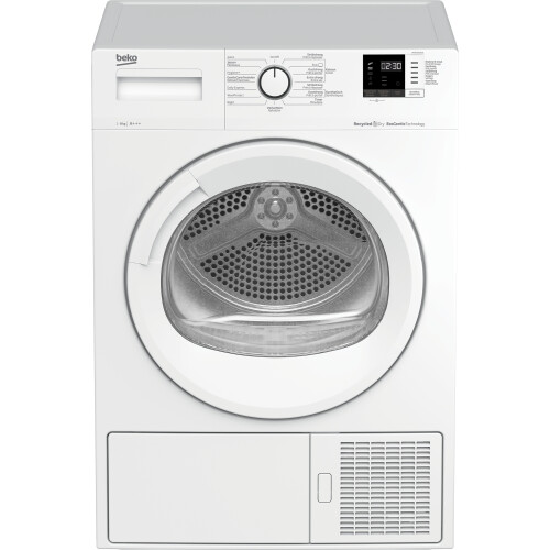 Beko Vh8735ga01 Warmtepompdroger – 8 Kg – Energieklasse C – Prosmart™ – Ecogentle™ – Aquawave® | Tweedehands (Refurbished)