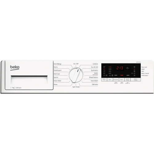 Beko Wtik72111 - Inbouwwasmachine - 7 Kg - 1200 Tpm - Energieklasse C | Nieuw (outlet)