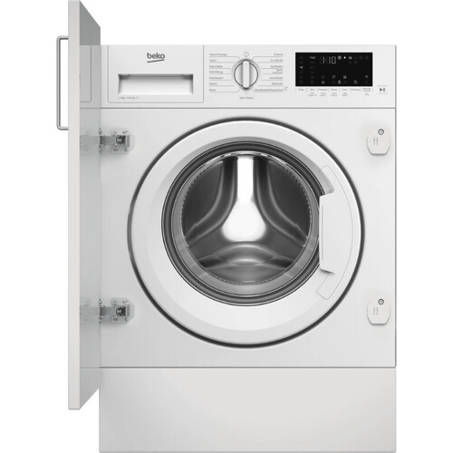 Beko Wtik74122 - Inbouwwasmachine - 7 Kg - 1400 Tpm - Steam & Prosmart Motor - Energieklasse A | Nieuw (outlet) Tweedehands