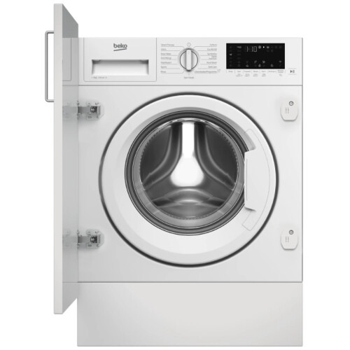 Beko Wtik74122 - Inbouwwasmachine - 7 Kg - 1400 Tpm - Steam & Prosmart Motor - Energieklasse A | Nieuw (outlet)