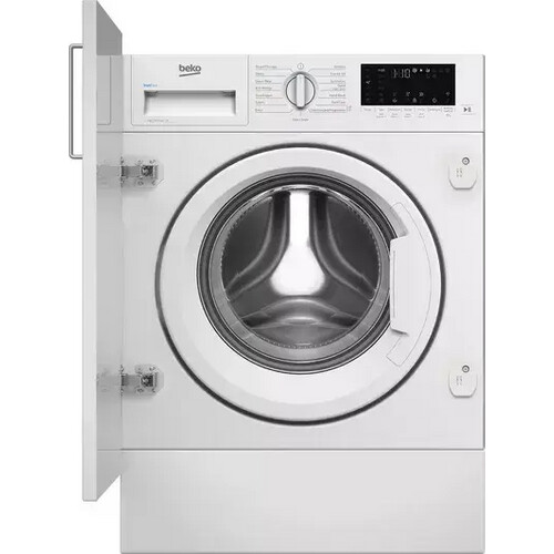 Beko Wtik74122 Koolborstelloze Inbouw Wasmachine - Hygiëne En - Homewhiz ( Wifi) | 7 Kg 1200t | Nieuw (outlet) Tweedehands