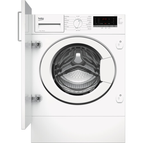 Beko Wtik74151f - Inbouw Wasmachine - 7 Kg - 1400 Tpm - Energieklasse C | Nieuw (outlet)