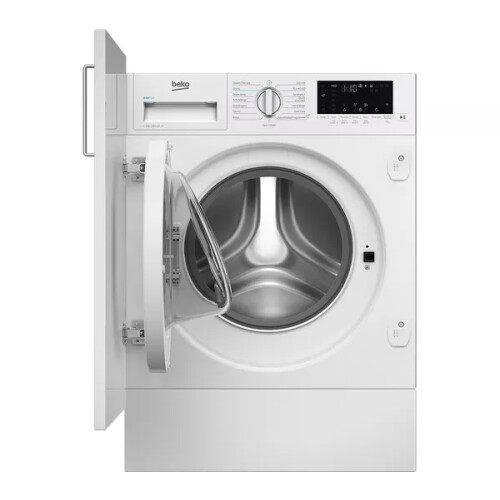 Beko Wtik94121f - Inbouw Wasmachine - 9 Kg - 1400 Tpm - Ironfast - Energieklasse A | Nieuw (outlet)