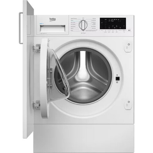 Beko Wtik94121f - Inbouw Wasmachine - 9 Kg - 1400 Tpm - Ironfast - Energieklasse A | Nieuw (outlet)