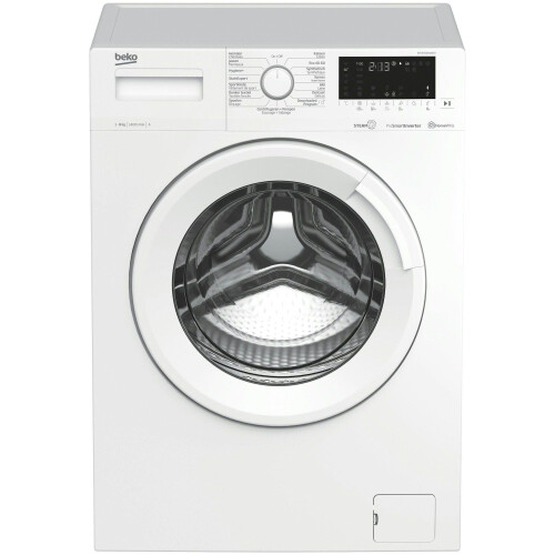 Beko WTV8716XWWST - Voorlader - Stoombehandeling - 8 kg