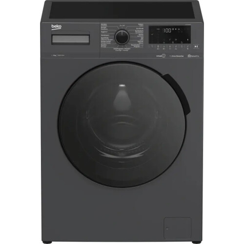 Beko Wtv8740a1 - Wasmachine - 8 Kg - 1400 Tpm - Steamcure - Energieklasse C - Zwart | Nieuw (outlet)