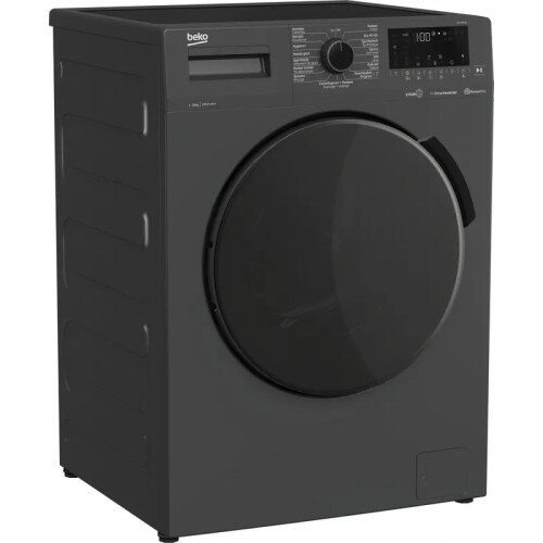 Beko Wtv8740a1 - Wasmachine - 8 Kg - 1400 Tpm - Steamcure - Energieklasse C - Zwart | Nieuw (outlet)