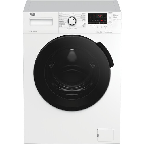 Beko Wtv8814mmc0 - Wasmachine - 8 Kg - 1400 Tpm - Steamcure - Energieklasse C Tweedehands