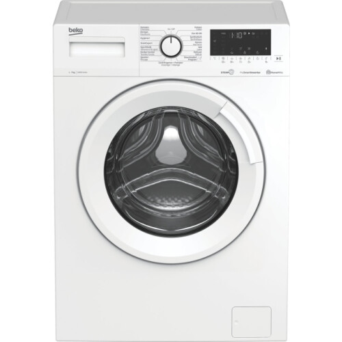 Beko WUV75420W - Wasautomaat voorlader - 7 kg - 1400 tpm - Stoomfunctie - 15 programma's