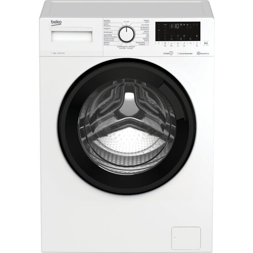 Beko WUV75421W - Wasmachine - SteamCure™ - Wit