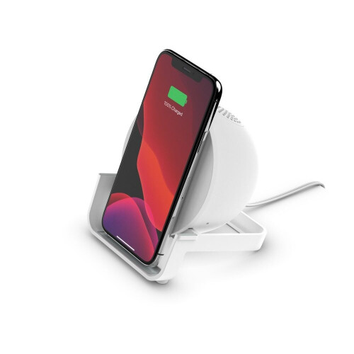 Belkin AUF001VFWH - Draadloze lader + luidspreker - Opladen en luisteren - Wit Tweedehands