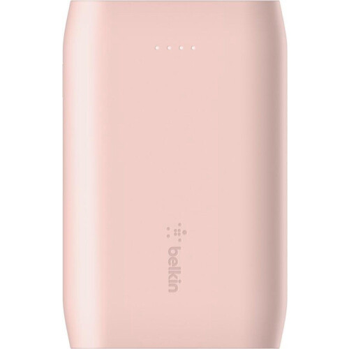 Belkin F8J267BTC00 - Powerbank 10.000 mAh - 3 apparaten tegelijk opladen - Roze