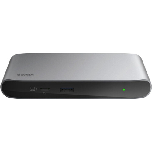 Belkin INC013VFSGY - USB Hub - Thunderbolt 4 USB 3.2 Gen 2 40000 Mbit/s - Grijs Tweedehands