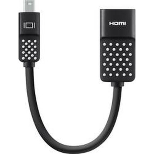 Belkin Mini DisplayPort - HDMI Adapter 4K - 0.13m Zwart