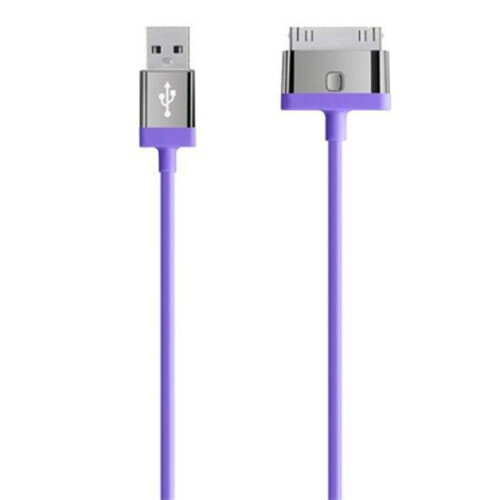 Belkin MIXIT - 30 pins naar USB Kabel - 2m - Paars Tweedehands