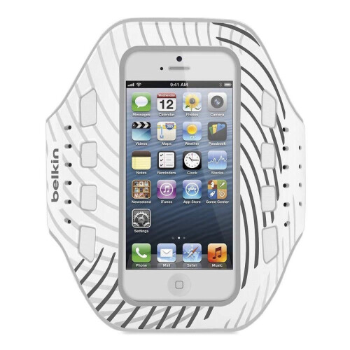 Belkin Pro-Fit - Sport Armband - Lichtgewicht en ademend - Wit Tweedehands