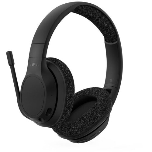 Belkin SoundForm Adapt - Hoofdtelefoon - Bluetooth 5.2 - 65 uur batterijduur - Zwart