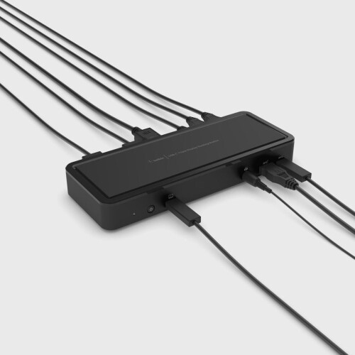 Belkin USB-C Triple Display Dock MST - 14-poorts dockingstation - 65 W Power Delivery - Works with Chromebook