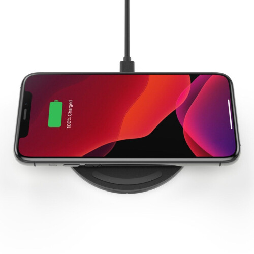 Belkin WIA001VFBK - Draadloze oplader 10W - Snellader met Quickcharge adapter - Zwart Tweedehands