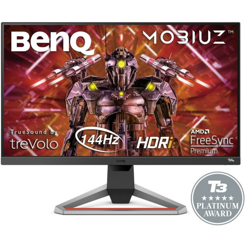 BenQ Mobiuz EX2710U - 27 Inch 4K Gaming Monitor - 144 Hz 1 ms - Zwart