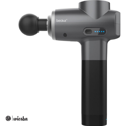 Beoka S6 - Massage Gun PRO - 5 Kopstukken - Zwart