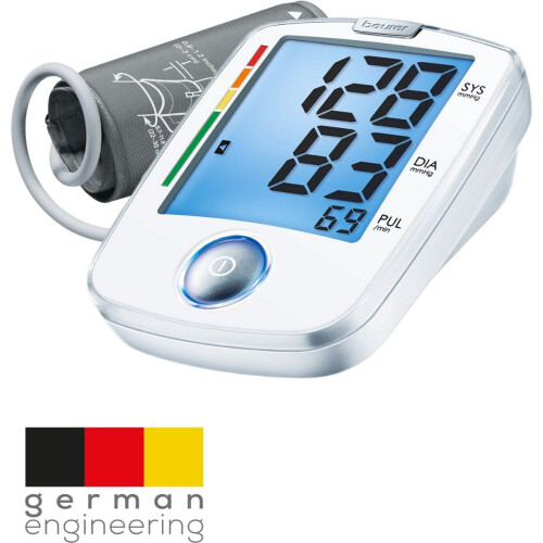 Beurer BM 44 - Bloeddrukmeter bovenarm - XL verlicht display - Klinisch gevalideerd - Manchet 22-30 cm - 5 jaar garantie Tweedehands