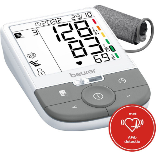 Beurer BM 53 - Bloeddrukmeter Bovenarm - AFIB detectie - XL Display - Manchet (22-42 cm) Tweedehands