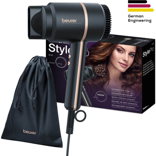 Beurer HC 35 - Föhn - Ionische technologie 2000 Watt - Zwart