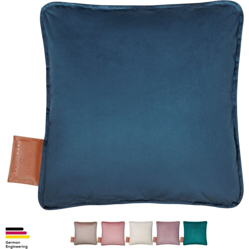 Beurer HK 77 - Warmtekussen - Draadloos - Oplaadbaar - XL 45x45 cm - Deep Blue