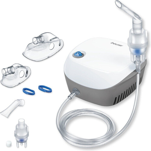 Beurer IH 18 - Aerosoltoestel - Vernevelaar met Maskers&Accessoires - Voor Volwassenen&Kinderen Tweedehands